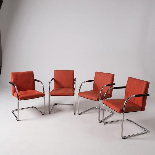 Vintage Vitra chairs from the Visasoft collection bring timeless style and comfort to your dining or meeting space. This...