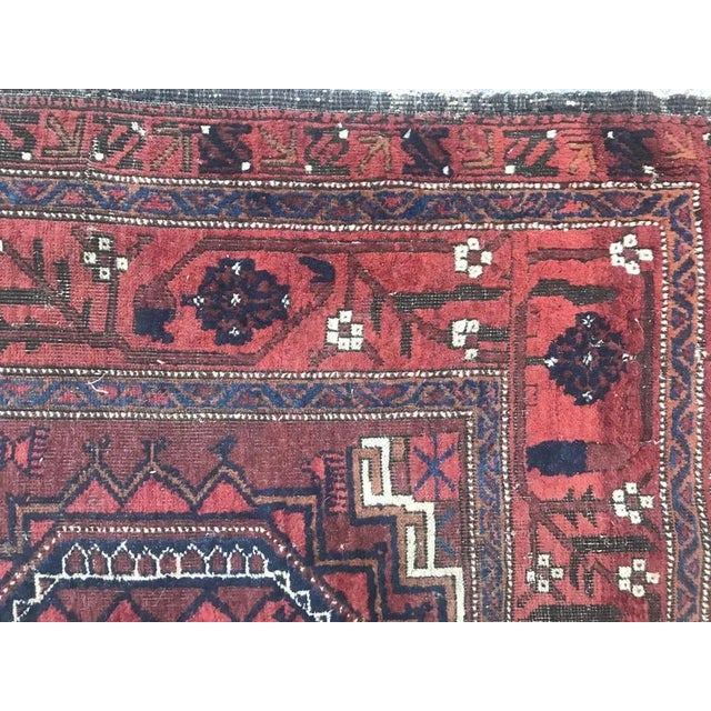 Antique Turkmen Rug For Sale - Image 9 of 18