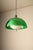Space Age Green Semi-Sphere Pendant with White Diffuser, 1970s For Sale - Image 9 of 10