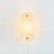 1960s Mid-Century Modern Scandinavian Glass and Brass Wall Lamp by Carl Fagerlund for Orrefors, Sweden, 1960s For Sale - Image 5 of 10