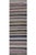 Textile Turkish Striped Chaput Kilim Rug 2'2'' X 33'5'' For Sale - Image 7 of 10