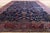 Navy Blue Antique Persian Sarouk Rug - 11'02 X 18'05 For Sale - Image 8 of 9