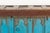 Turquoise Antique Turquoise Blue Damachiya Cabinet For Sale - Image 8 of 18