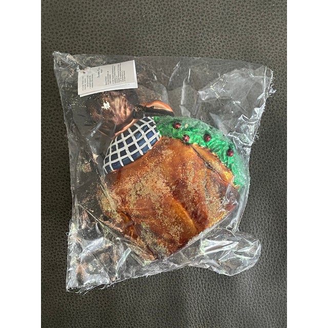 Rare Vintage Christopher Radko “It’s a Wonderful Life” George Bailey Christmas Ornament 1997 Afi 30th Anniversary Edition For Sale - Image 9 of 9