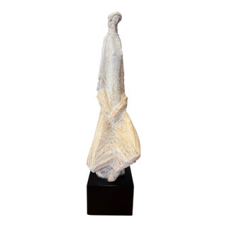 Signed Mid Century Original Austin Productions Brutalist Talll 32" Sculpture For Sale