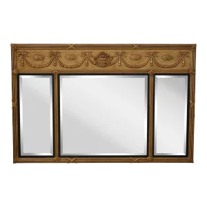 Friedman Brothers Federal Horizontal Gold Mirror