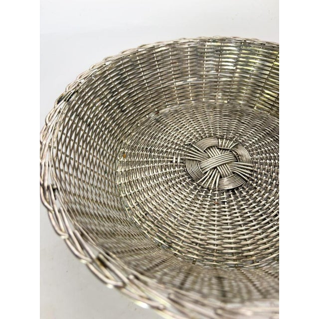 Metal Bread Basket, France, 1970s For Sale - Image 11 of 12