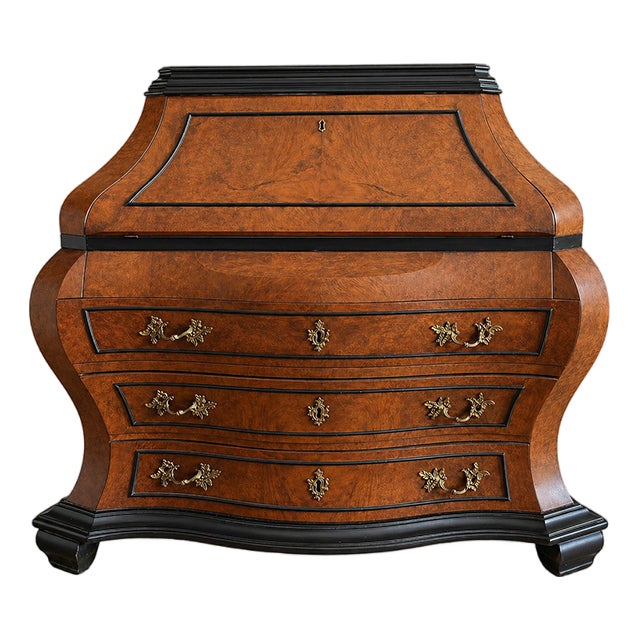 Baroque Burl Wood Dresser For Sale