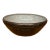 Oversized Studio Pottery Bowl With Earth-Toned Glaze - Mid Century For Sale