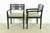 Knoll Postmodern Black Lacquered Ricchio Armchairs, Pair For Sale - Image 10 of 15