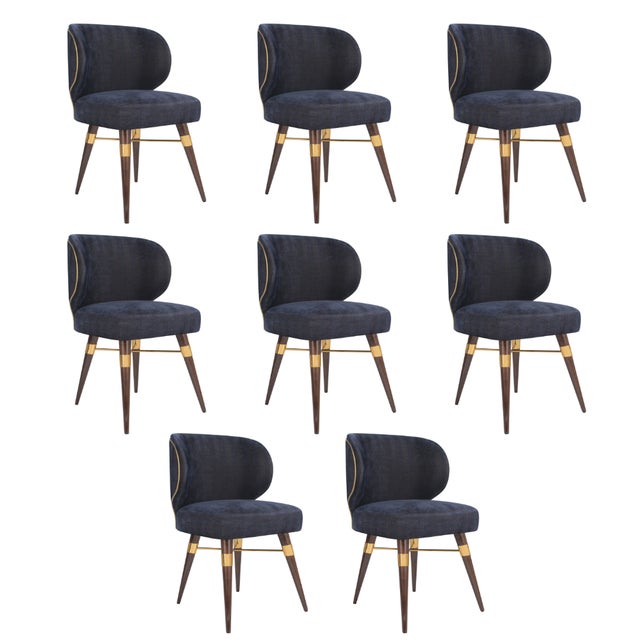 Louis dining chair is one of the ottiu's bestsellers. Inspired by louis armstrong, a foundational influence on jazz,...