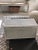 Chinoiserie Wicker Blanket Chest/Trunk With Brass Hardware, 20th Century For Sale - Image 9 of 12