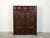 Early 19th Century English 1800s Wooden Court Cupboard with Doors, Drawers and Diamond Motifs For Sale - Image 5 of 12