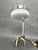 Bauhaus Nickel Table Lamp with Glass Diffuser, 1930s For Sale - Image 9 of 12