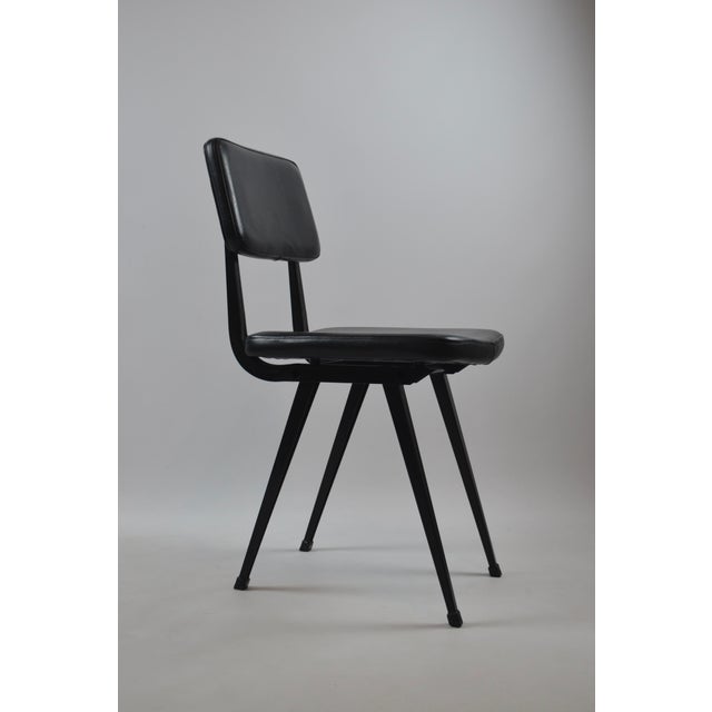 Industrial Industrial Chair in the style of Friso Kramer and Wim Rietveld, 1950s For Sale - Image 3 of 14