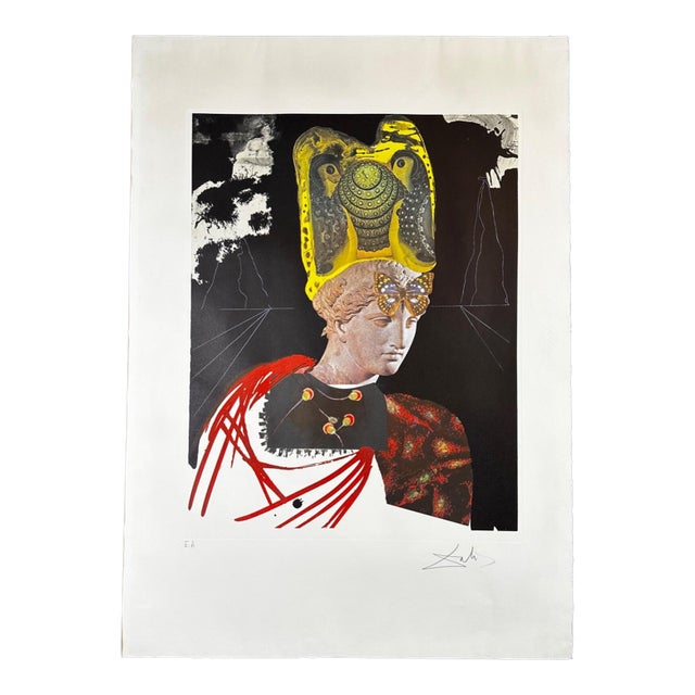 1970s Dali Memories Surrealism Crazy Crazy Crazy Minerv H/S/N Dali Archives Certified For Sale