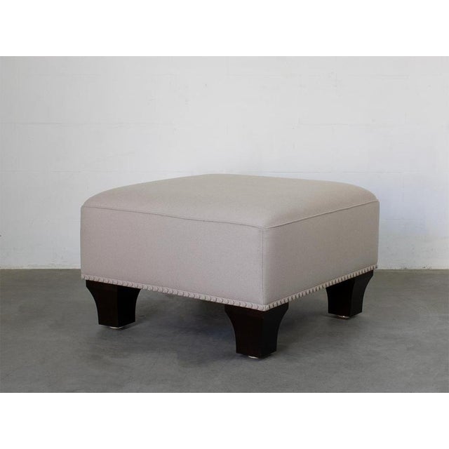 Wood Armchair and Ottoman for Wittmann, 1980s, Set of 3 For Sale - Image 7 of 13