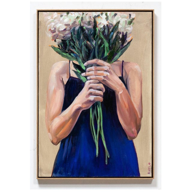 Justyna Kuklo, Evening, 2025, Oil Painting on Canvas, Framed For Sale - Image 6 of 7