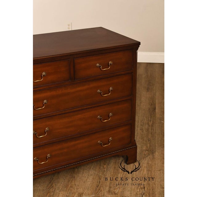 Chippendale Kittinger Chippendale Style Mahogany Long dresser For Sale - Image 3 of 18