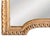 Italian Mid-20th Century Hand-Finished Italian Wall Mirror With Carved Ribbon Crest For Sale - Image 3 of 5