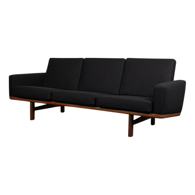 Three-Seat Sofa by Hans J. Wegner for Getama For Sale
