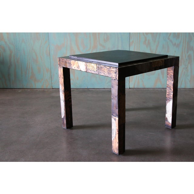 1960s Paul Evans for Directional Slate and Patchwork Game Center or Dining Table For Sale - Image 12 of 16
