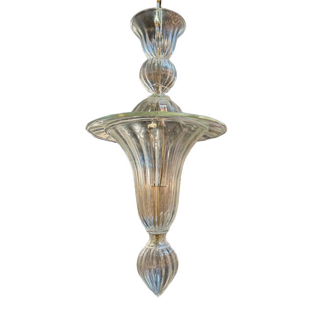 Murano Glass Bell Shaped Lanterns For Sale