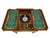 Italian Octagonal Multi-Game Table With 4 Chairs, Inlaid Wood, Chess, Backgammon & Roulette, 1980s For Sale - Image 15 of 18