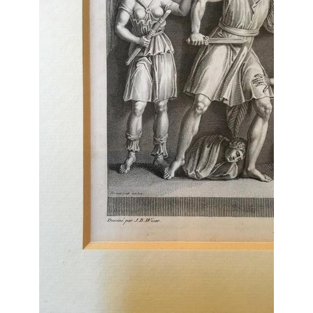 After J.C.Ulmer, Neoclassical Black and White Scenes, Prints, 1850s, Set of 2 For Sale - Image 4 of 18