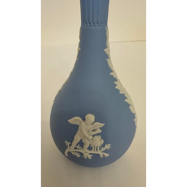 Wedgwood Vintage Wedgwood Compote and Vase Circa 1970's - A Set For Sale - Image 4 of 7