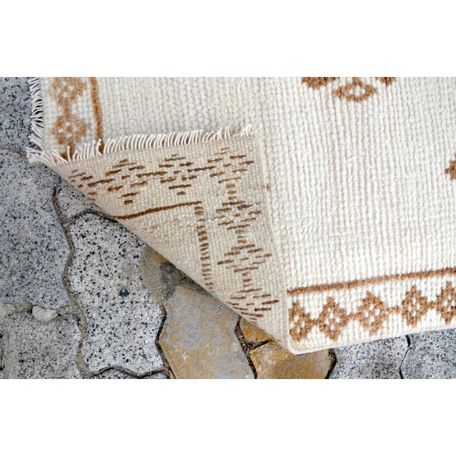 Turkish Hallway Wool Runner For Sale - Image 4 of 11