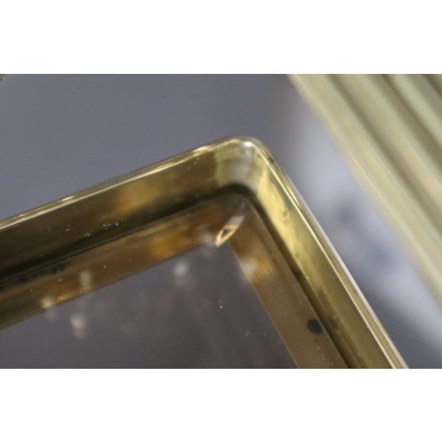 Hollywood Rengcy Serving Bar in Brass, 1970s For Sale - Image 14 of 18