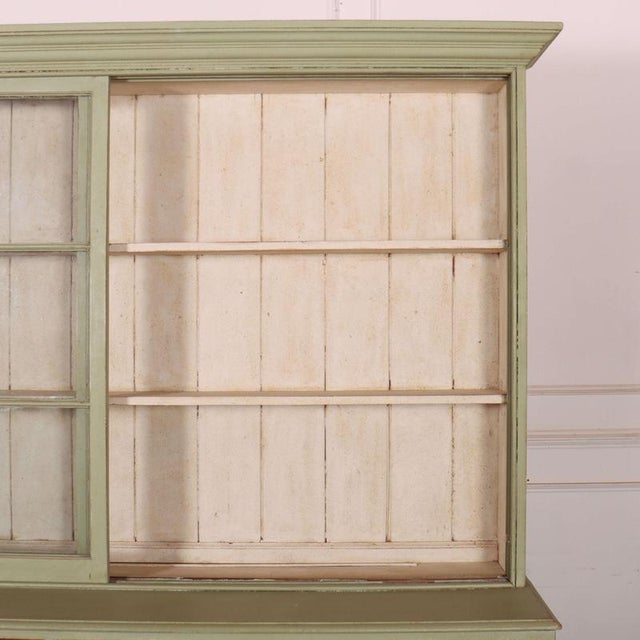 English Painted Dresser in Pine For Sale - Image 10 of 12