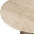This indoor-outdoor bistro table pairs a substantial cast aluminum pedestal base in an antique brass finish with a...