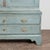 Late 18th Century Large Swedish Blue Painted Wedding Cabinet For Sale - Image 12 of 13