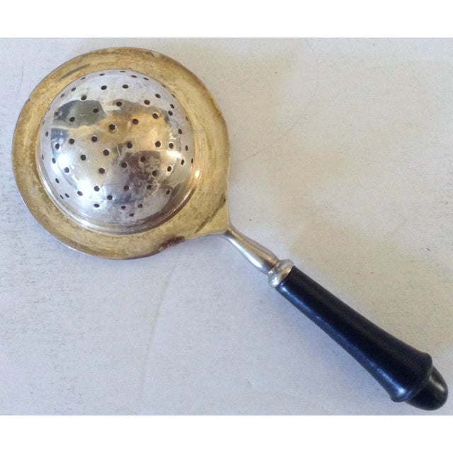 English Tea Strainer Chairish