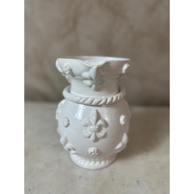 White Pitcher by Emile Tessier For Sale - Image 3 of 16