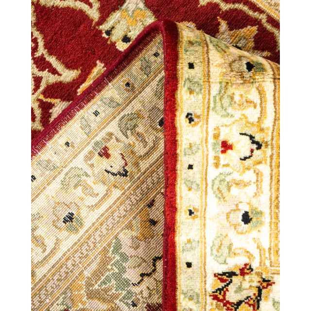 Mogul, One-of-a-Kind Hand-Knotted Area Rug in Red, 2' 6" x 9' 9" For Sale In New York - Image 6 of 8