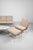 Hans mitzlaff & albrecht lange set: 3 seat sofa, lounge chair and hocker. The designers created this furniture in the 50s...
