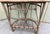 Late 20th Century Late 20th Century Bent Hickory Demilune Console Table With Lower Shelf Hollywood Production Provenance For Sale - Image 5 of 5