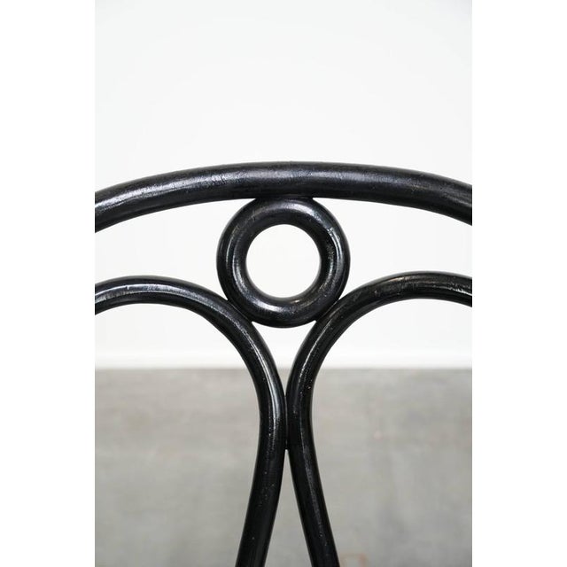Vintage Thonet Style Bistro Chairs, Set of 6 For Sale - Image 9 of 18