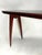 Mid-Century Desk in Wood and Glass from Dassi, Italy, 1950s For Sale - Image 10 of 11