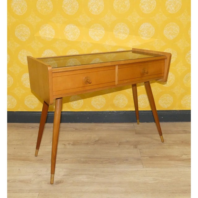 Vintage Filigree Hallway Cabinet, 1950s For Sale - Image 4 of 14