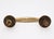 Vintage 7.625 In. Polished Brass Door Pull Handle For Sale - Image 4 of 4
