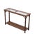 Chippendale Chinese Console Table in Faux Bamboo, 1970s For Sale - Image 11 of 11