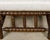 19th Century English Turned Bobbin Legs Stool with Linen Upholstery For Sale In Atlanta - Image 6 of 10