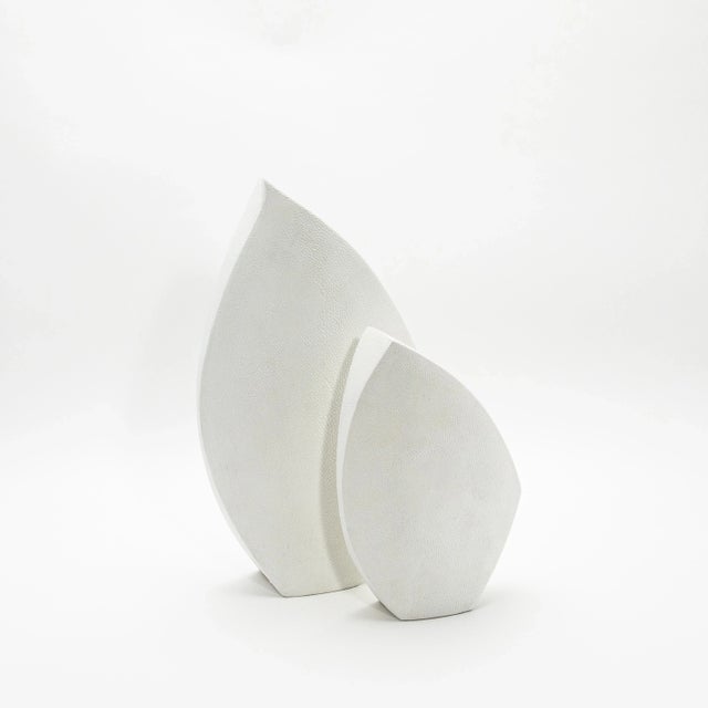 Modern Shagreen Vase by R&y Augousti For Sale - Image 10 of 12
