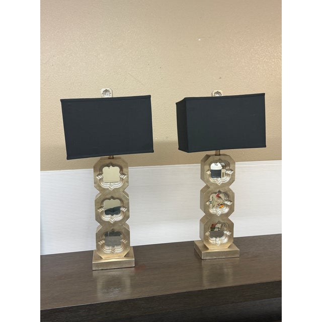 Design Plus Gallery presents a Pair of Sonoda Table Lamps from Art of Knot. The lamps have an artistic and glammed up...