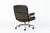 Eames Time Life Executive Lobby Chair for Herman Miller, Gray Leather Office Desk Chair, 1988 For Sale In Detroit - Image 6 of 18