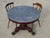 Restoration Pedestal Table with Rotating Marble Top For Sale - Image 16 of 18